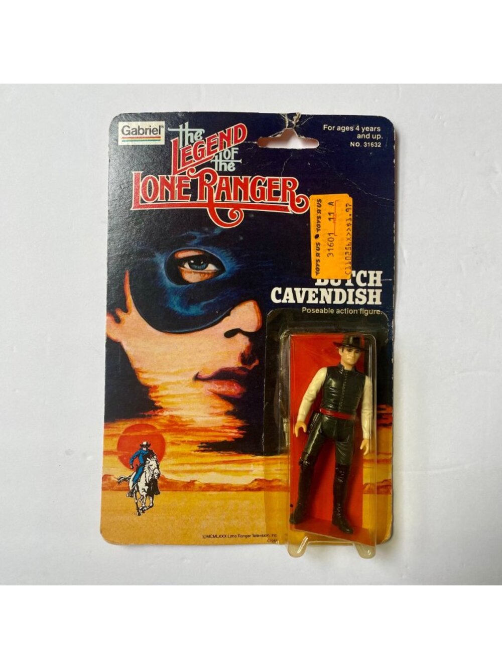Gabriel The Legend of the Lone Ranger Butch Cavendish Figure NOS